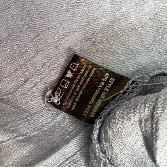 OLD Navy🖤Black Floral Peasant Boho Top Blouse Size M - Picture 10 of 11